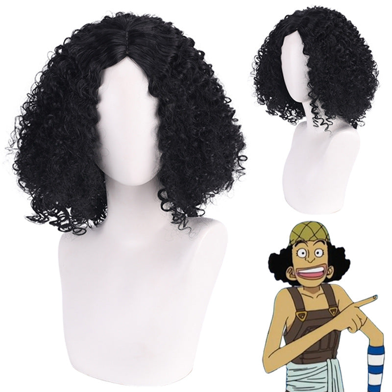 One Piece Usopp Cosplay Wig – Anime Character Style for Costume Parties