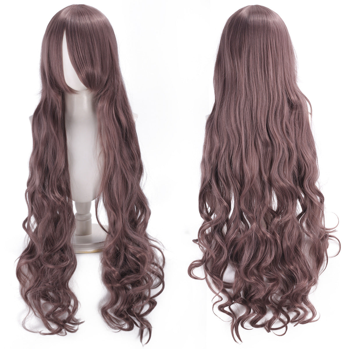 100cm Long Wavy Cosplay Wig – Multi-Color Big Wave Style