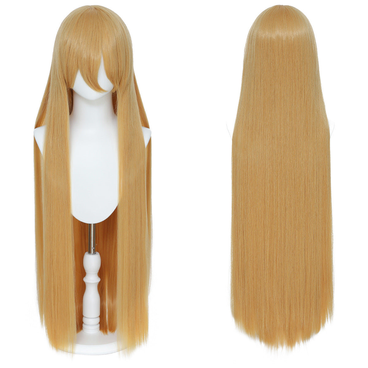 100cm Long Straight Cosplay Wig  Multi-Color 500g Anime Styling Wig