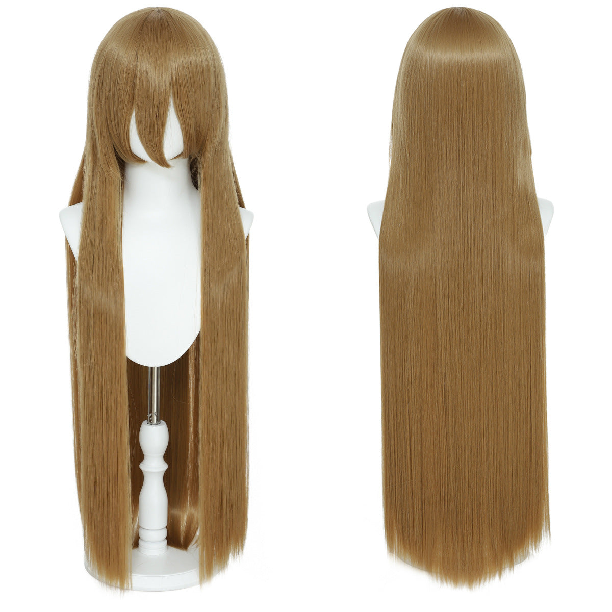 100cm Long Straight Cosplay Wig  Multi-Color 500g Anime Styling Wig