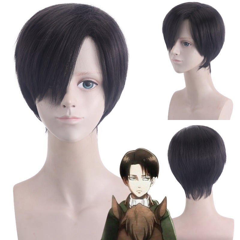 Attack on Titan Hange Zoë, Mikasa Ackerman, Annie Leonhart, Eren & Levi Cosplay Wig