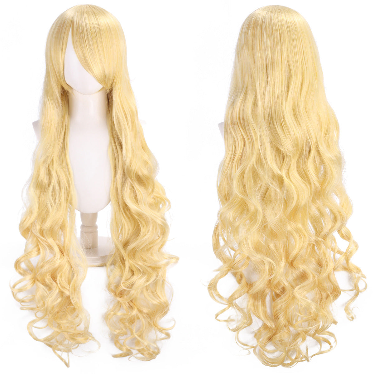 100cm Long Wavy Cosplay Wig – Multi-Color Big Wave Style