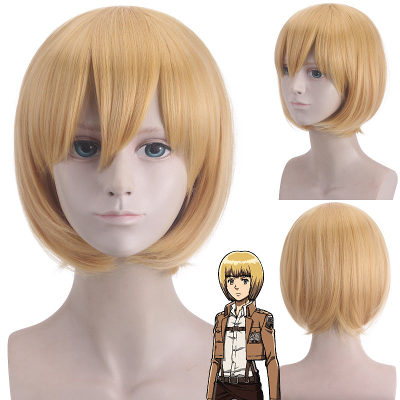Attack on Titan Hange Zoë, Mikasa Ackerman, Annie Leonhart, Eren & Levi Cosplay Wig