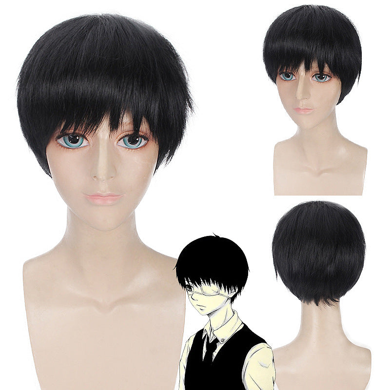 Tokyo Ghoul Haise Sasaki & Juuzou Suzuya Cosplay Wig – Silver & Black Character Styles