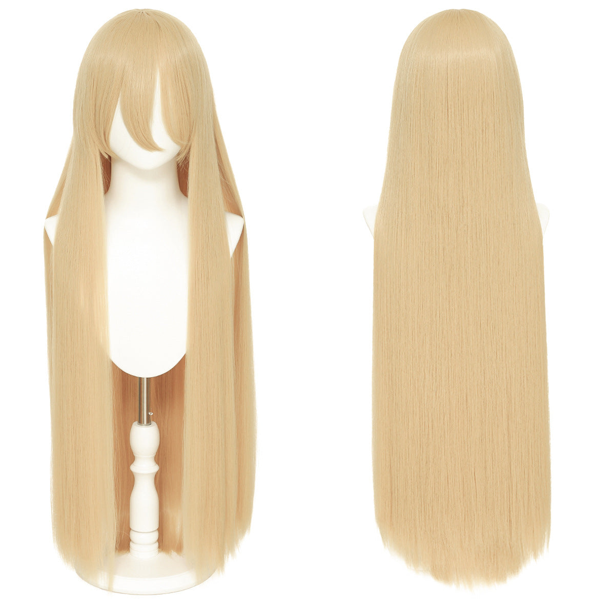 100cm Long Straight Cosplay Wig  Multi-Color 500g Anime Styling Wig