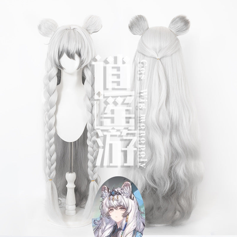 Arknights Pramanix Cosplay Wig  Realistic Scalp Character Style