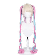 NEEDY STREAMER OVERLOAD Cosplay Wig  KAngel / Ame-chan Long Twin Ponytail Wig