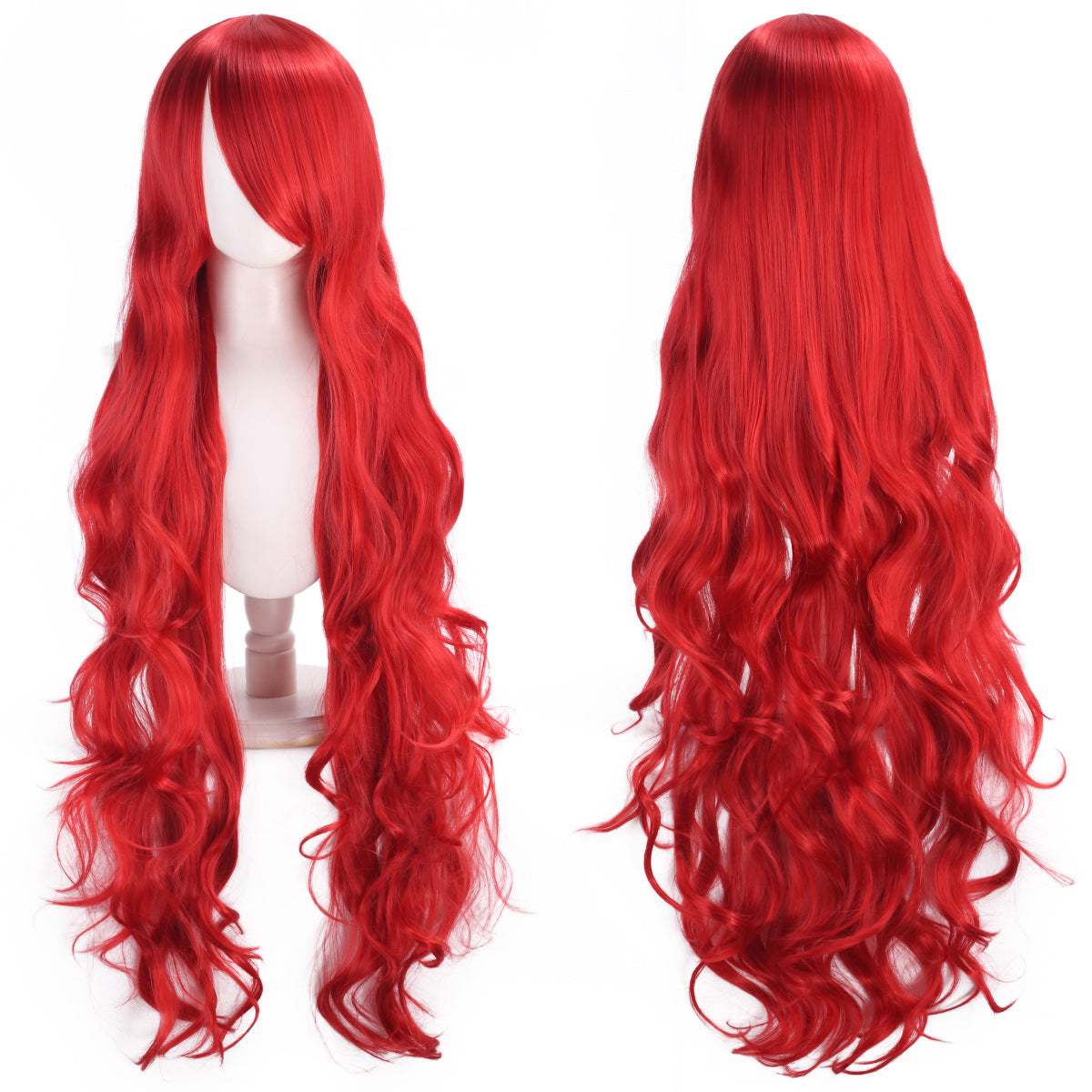 100cm Long Wavy Cosplay Wig – Multi-Color Big Wave Style